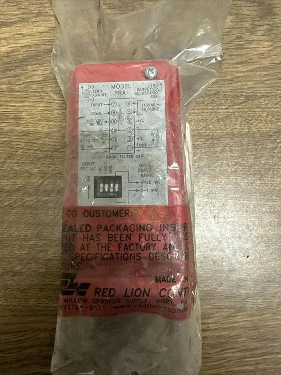 Used RED LION CONTROLS PRA-1 Industrial Controls Ohio US | Surplus Asset Holdings #1244050