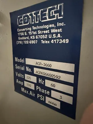 1992 CONTECH ACP-3660 Die Cutting | Global Machine Brokers, LLC (3)