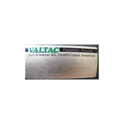 USED 4" 100MM CLYDE BERGEMANN SPHERI VALVE