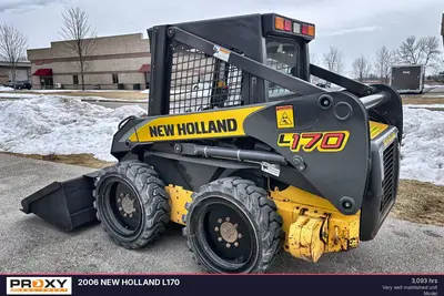 Used 2006 NEW HOLLAND L170 Skid Steer Loaders Wisconsin US | Proxy Equipment #1388559