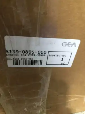 GEA 194342 Manual Boosted 2 Motor Control Box 5139-0895-000 1PH 120V -NIB