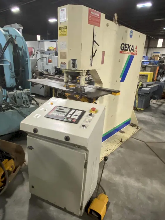 Used GEKA 110/E-500 Ironworkers Illinois US | BLUMBERG MACHINERY COMPANY #441543