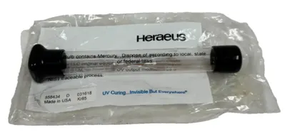 NEW HERAEUS 558434 FUSION UV LAMP 6"