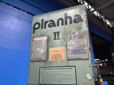 Used PIRANHA PII65 Ironworkers Ohio US | HGR 24 #1545803