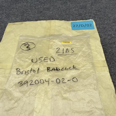 Used Babcock 392004-02-0 Misc Industrial Equipment California US | Davliegogo LLC #1710098