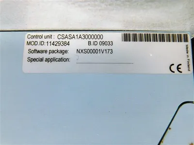 150 HP Honeywell NXS1500A1007 Variable Frequency Drive 380-500V 205A NEMA 1 Used