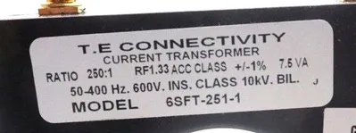 NEW T.E CONNECTIVITY 6SFT-251-1
