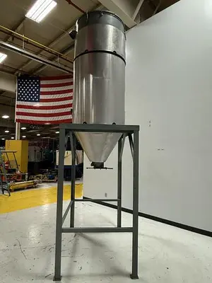 USED THORESON MCCOSH HOPPER ON STAND