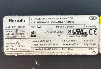 New | in-Stock Rexroth R911318900 Servo Motors Indiana US | J&J Industrial Supply #1548351