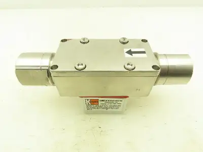 Kobold DF-0705B Paddle Wheel Flow Sensor 1/2" NPT 1450 PSI 5-20 VDC