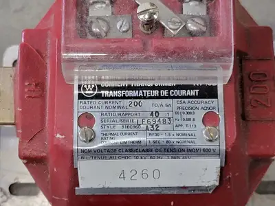 Used WESTINGHOUSE KT-.6B Transformers British Columbia CA | Lenmark #265130