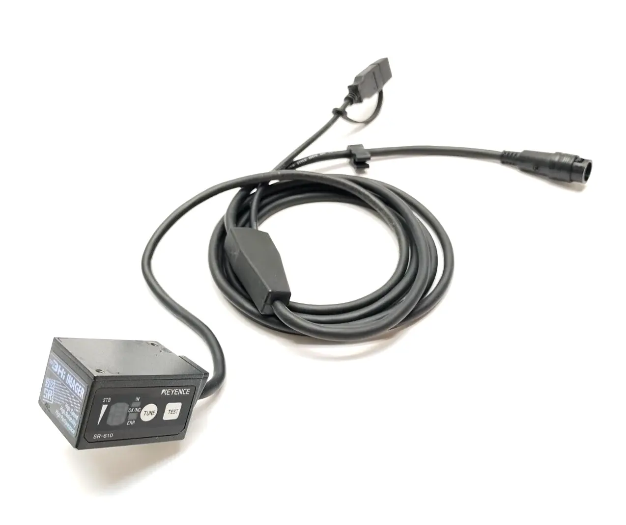 Used KEYENCE Ultra Small 2D Barcode Code Reader, Medium-Distance Type Barcode Scanners Michigan US | Maverick Industrial Sales #1395690