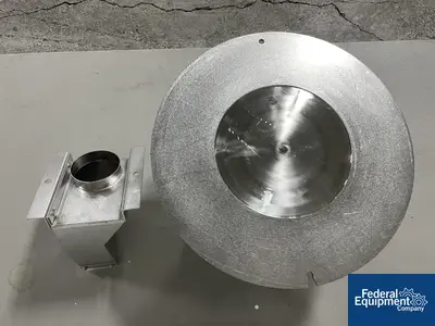 USED Vector 1.3 Liter Coating Pan for Vector LDCS-3, S/S