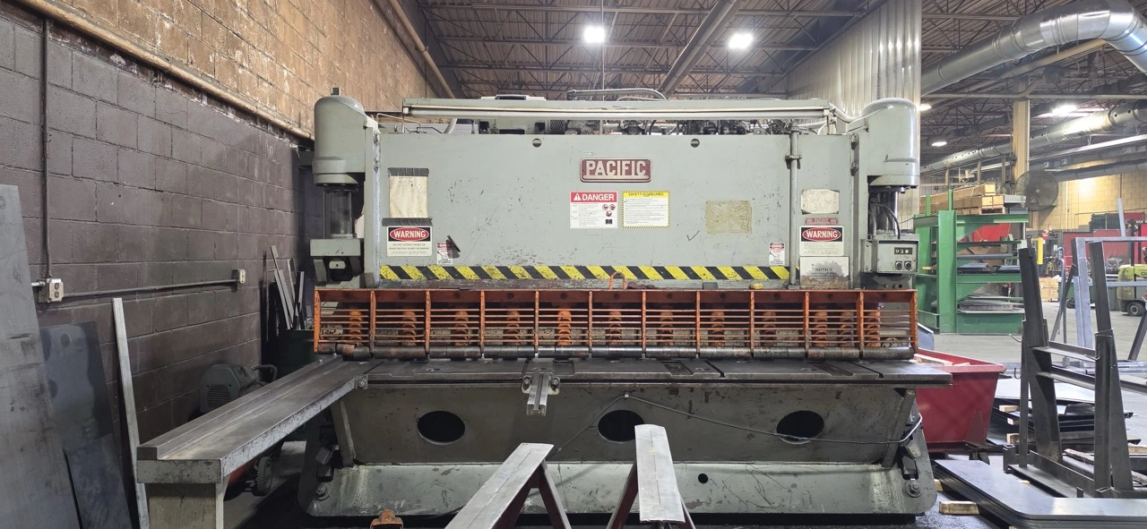 Used 1900 PACIFIC 375R10 Power Squaring Shears (Inch) Michigan US | Revelation Machinery #1516838
