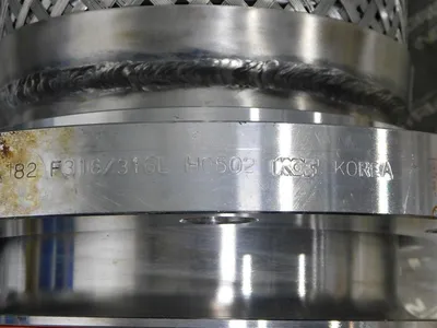6" EN Stainless Steel Flexible Expansion Joint 20in L A/SA403 WP-W 316/316L New