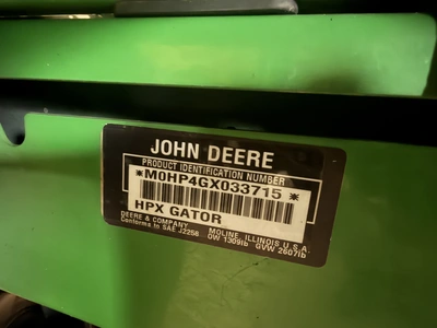 USED 2005 JOHN DEERE HPX