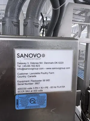 Used 2017 SANOVO 100 Egg Systems Illinois US | Machinery Marketing International #1314132