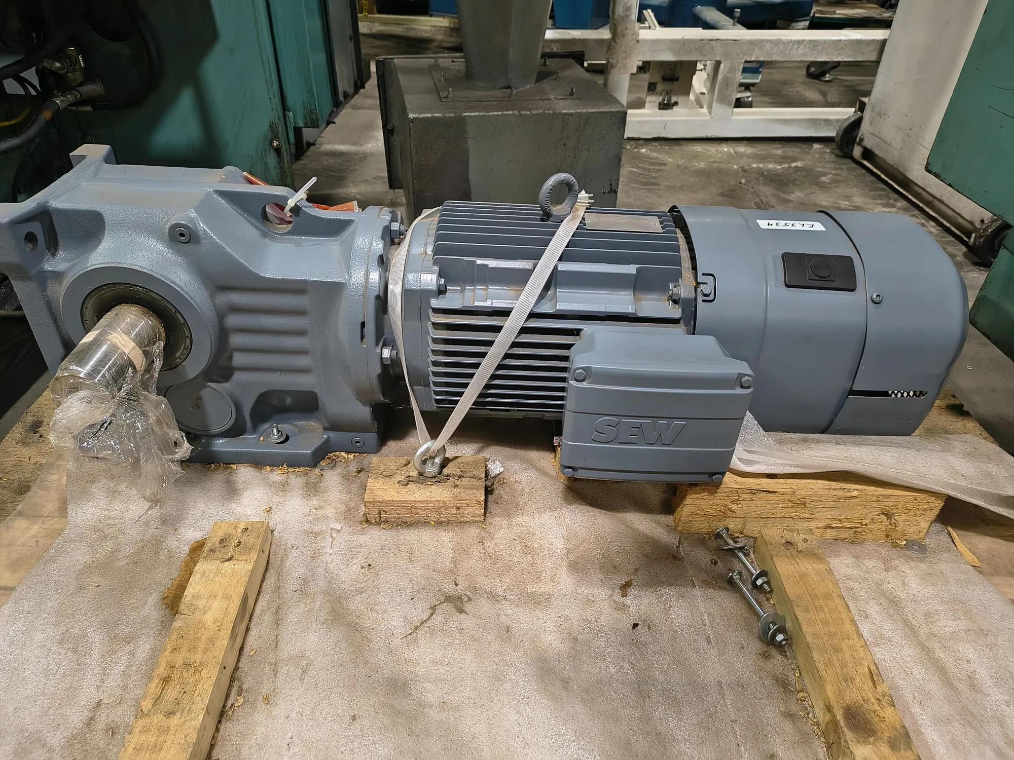 USED SEW-EURODRIVE K87 DRL160M4BE20/TF/AG7W