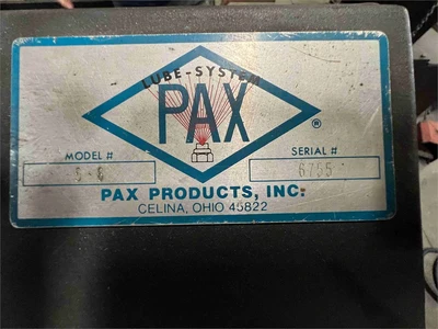 Used PAX 5-6 Lubrication Equipment California US | MachineryMax #1399178