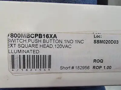 NEW ALLEN-BRADLEY 800MB-CPB16XA