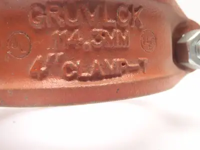 Used Gruvlok 114,3MM 4" Clamp-T 50 lb/ft Torque Clamp Seal T Arbors & Adapters Michigan US | Maverick Industrial Sales #1456718