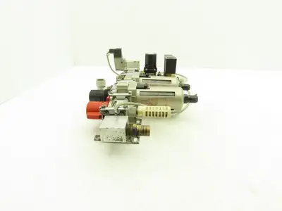 SMC VP344-5Y0S1-02A Pneumatic Air Filter Regulator Lubricator Valve Assembly 24V