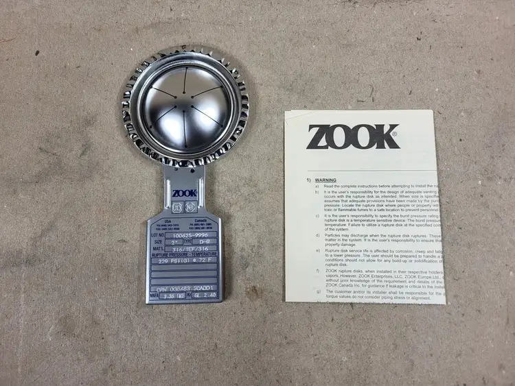 New | in-Stock 2010 ZOOK CRNOG8483.5CADD1 Safety Equipment British Columbia CA | Lenmark #369668