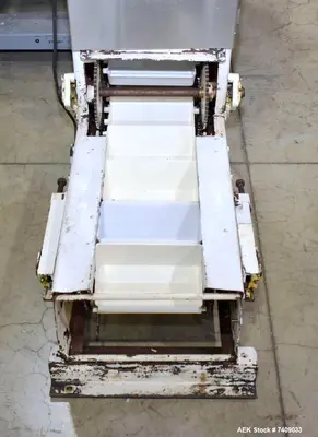 Pre-Owned Frazier Bucket Elevator with 10" x 5.5" Buckets – Formerly Used for Candy & Mints