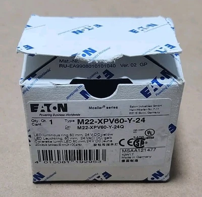 NEW Eaton M22-XPV60-Y-24