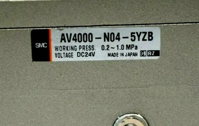 NEW SMC AV4000-N04-5YZB SOFT START VALVE AV4000N045YZB