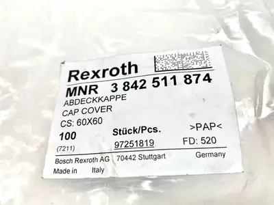 New | in-Stock Bosch Rexroth Cap Cover Conveyor Parts Michigan US | Maverick Industrial Sales #1401679