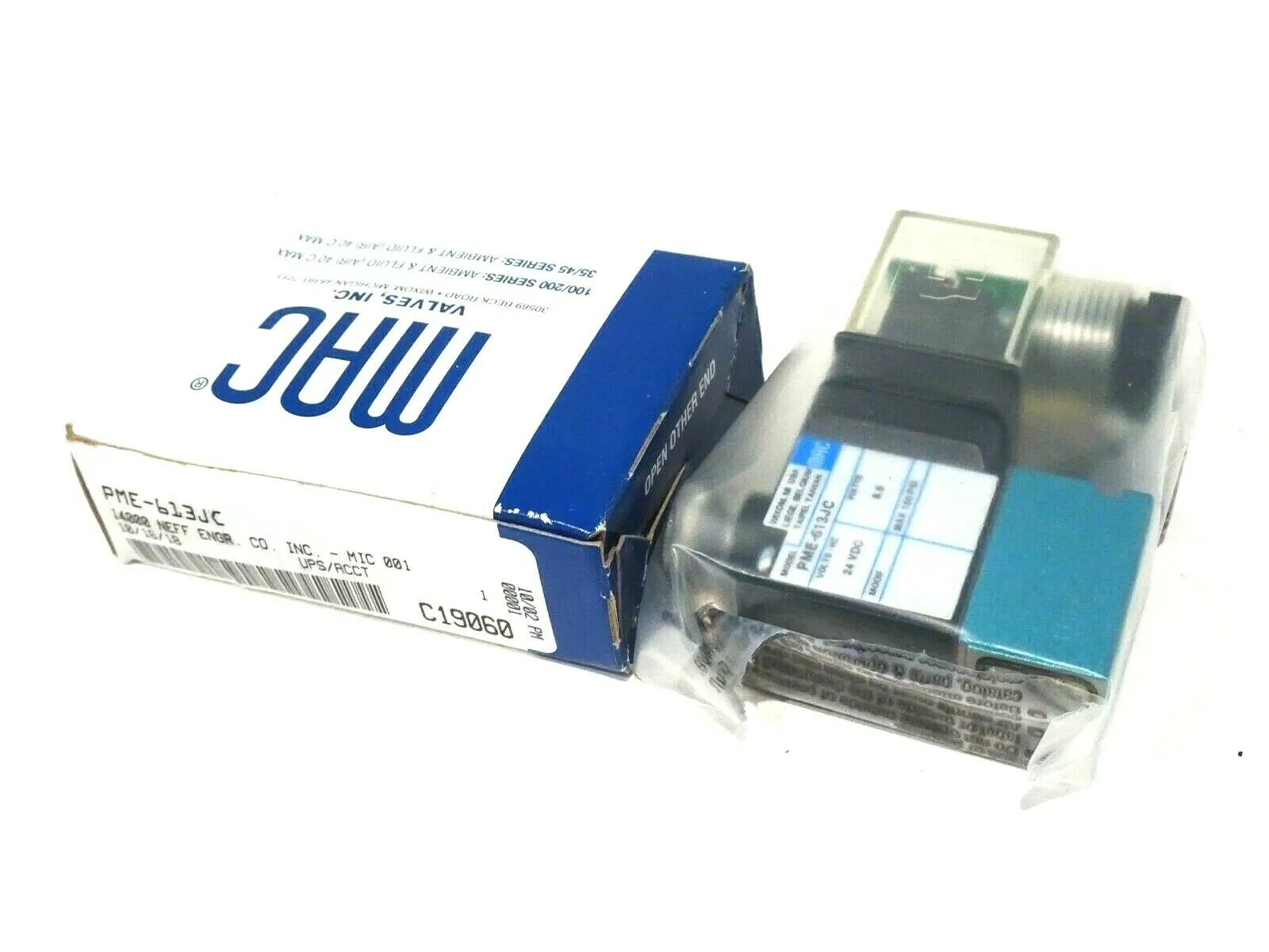 NEW MAC VALVES PME-613JC SOLENOID VALVE PME613JC