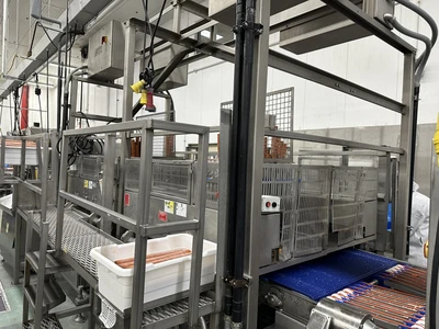 Pizzamatic (Grote) 2-Lane, 4-Head Meat/Pepperoni Slicer System