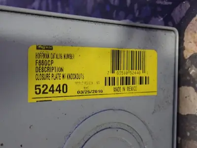 USED 2010 HOFFMAN F66GCP