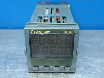 Used EUROTHERM 2216E/AL/VH/R1/R1/RF/2YM/ENG/XXXXX/EU0523 Temperature Controls Ohio US | HGR 24 #802933