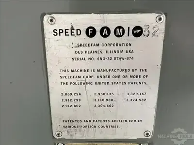 USED SPEEDFAM 32