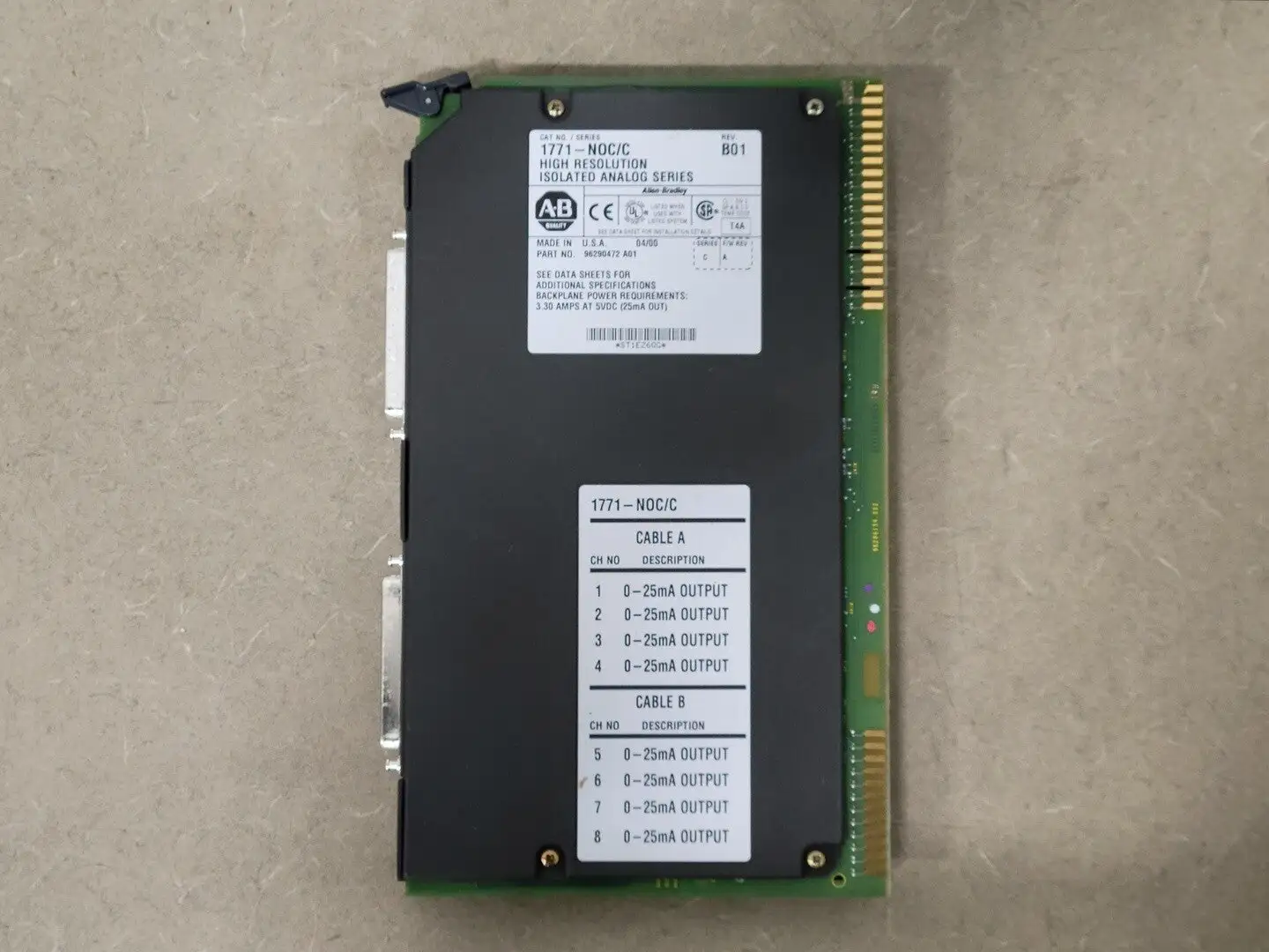 NEW ALLEN-BRADLEY 1771-NOC/C