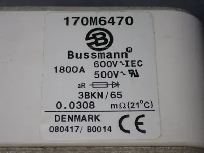 USED BUSSMANN 170M6470