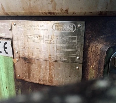 Westfalia SC 35-03-177 Hydrostop separator, 316SS.