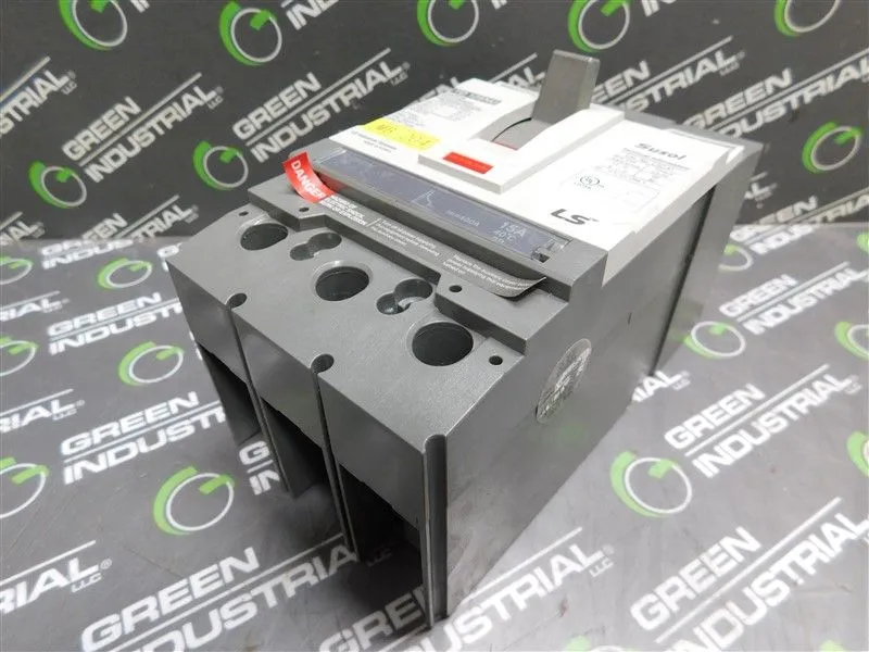 LS Industrial TD 125NU Circuit Breaker 600VAC 50/60Hz 15A TD125FTU Trip Used