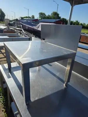 Used Falcon Restaurant Supply, Inc. Used 22"X 18" Stainless Steel Staind - SS382 Food Prep Tables Illinois US | Falcon Restaurant Supply #1373728