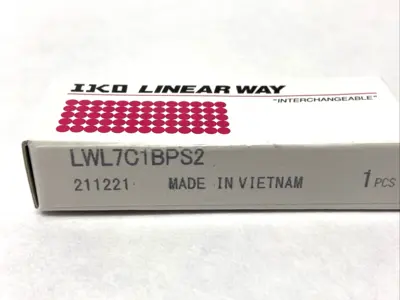 New | in-Stock IKO LWL7C1BPS2 Linear Guides Michigan US | Maverick Industrial Sales #1502230