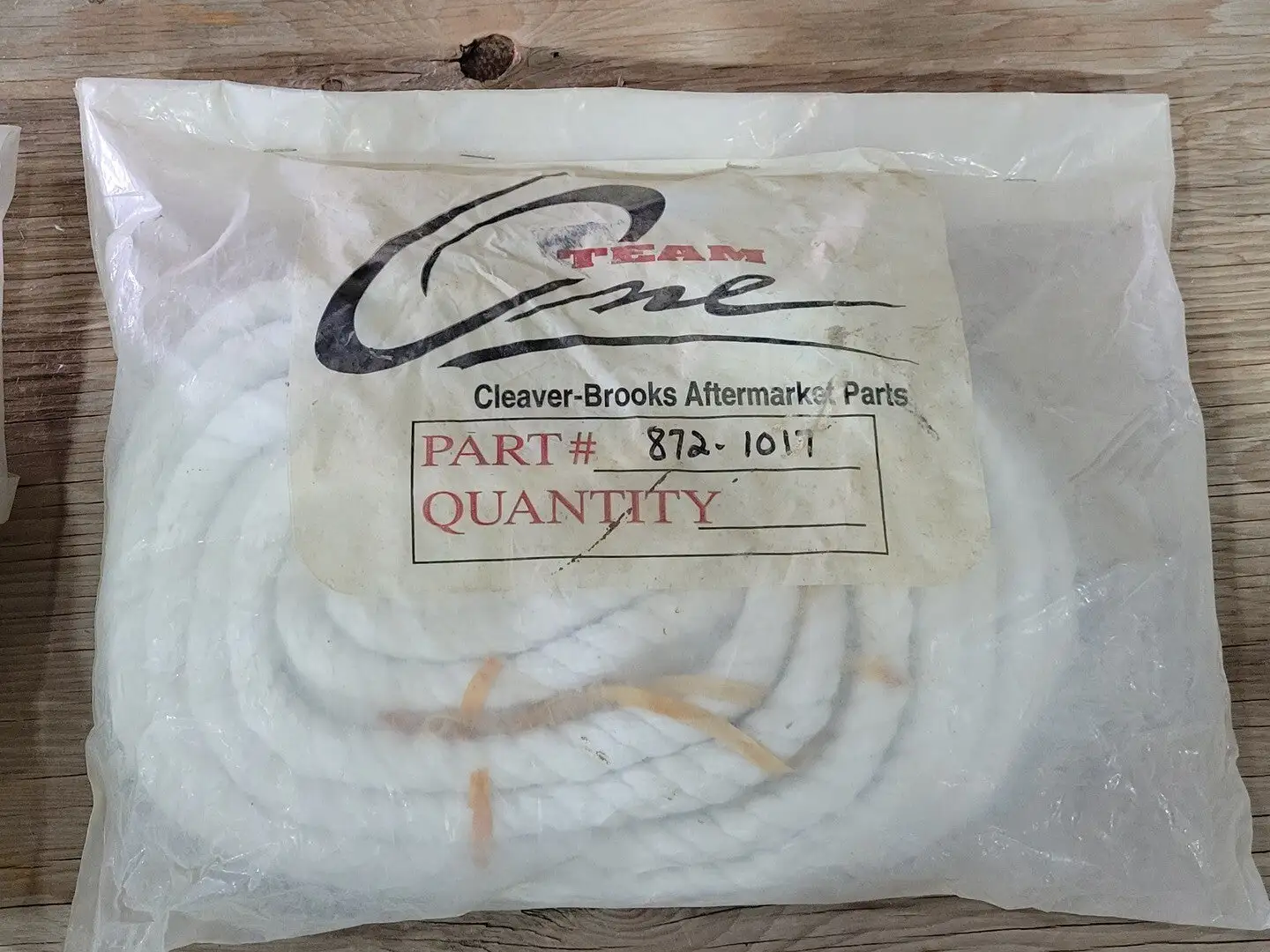 48ft. White Twisted Insulation Rope