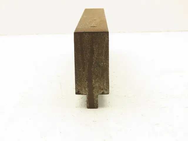 Press Brake Blank Die 13-9/16" Long 2-3/4" High 1-7/16" Wide 1/2" Tang