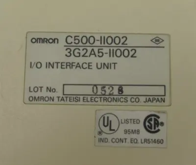 USED OMRON C500-II002