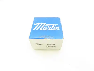 Martin ML 150 1 3/8 Jaw Coupling Hub Straight Jaw 1.375" Bore Finished Steel Lot Of 2