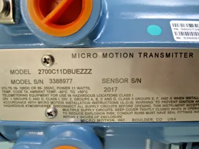 NEW Micromotion 2700 C11 DB UEZZZ