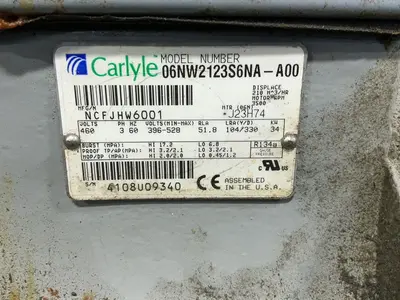 Used CARRIER 30HXC076R—661KA Misc Plastics Equipment Ohio US | HGR 24 #1261174