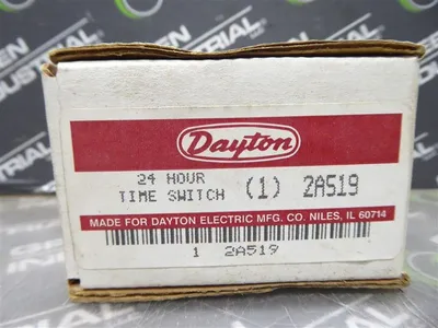 Dayton 2A519 24 Hour Time Switch 120VAC New
