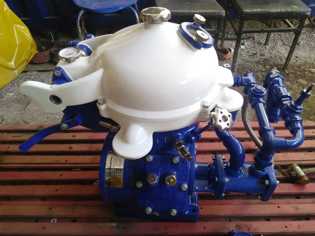 (4) Alfa-Laval MAB 104B-24 oil purifiers, SS.